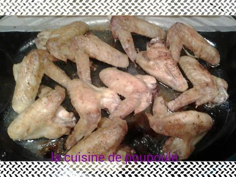 Ailerons de poulet citron paprika