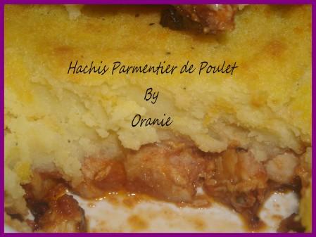 HACHIS PARMENTIER DE POULET HACHIS PARMENTIER DE POULET