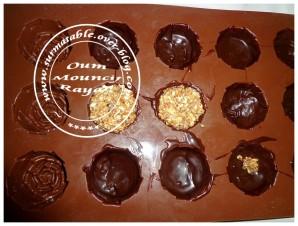 Chocolats Fourrés aux Flocons d'Avoine
