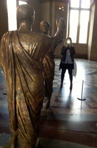 Au Louvre avec Michelangelo Pistoletto