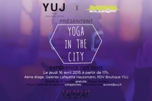 YUJ vous invite aux Galerie Lafayette