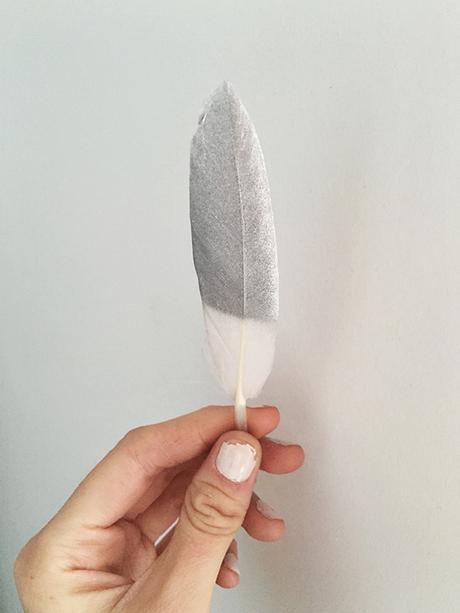 DIY – Décoration murale avec plumes DIY - Décoration murale avec plumes