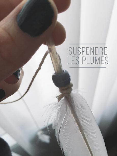 DIY – Décoration murale avec plumes DIY - Décoration murale avec plumes