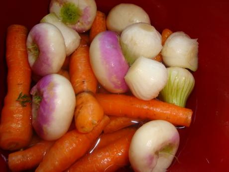 Recette : Jardinière de légumes nouveaux....cookeo usb