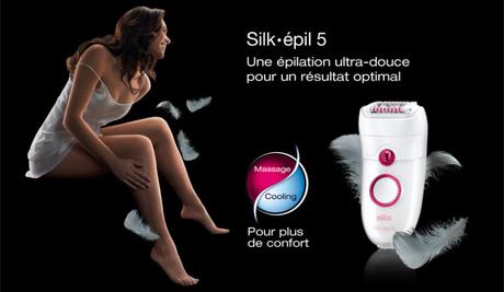 Épilateur Braun Silk-épil 5-5280 avec gant refroidissant