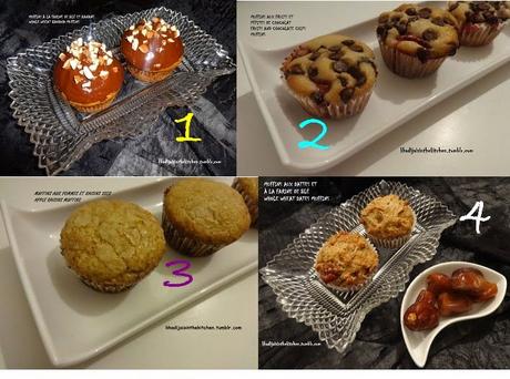 1, 2, 3, 4 MUFFINS  (ARCHIVES)
