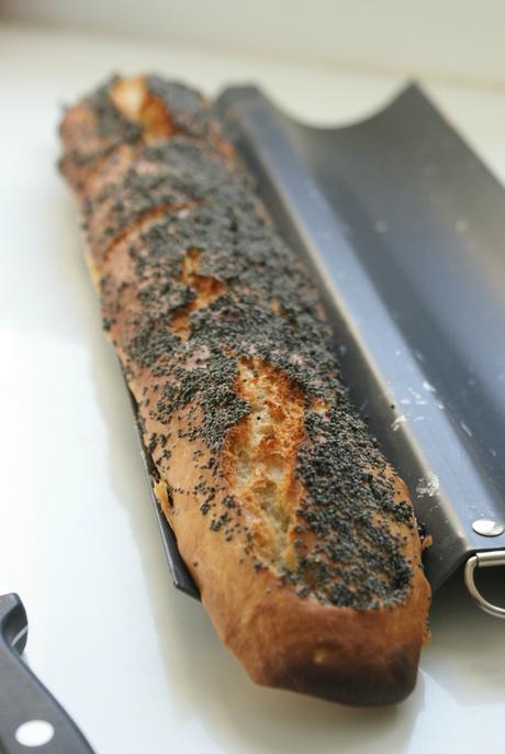 baguette sésame sans pétrissage