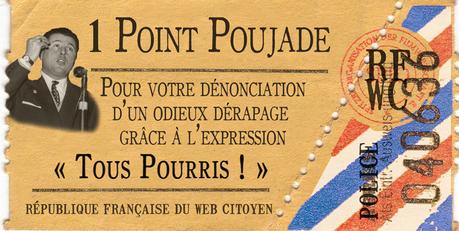 Regardez-vous en face, pauvres élus point poujade