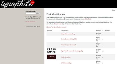 Identifier des fonts : les solutions typophile