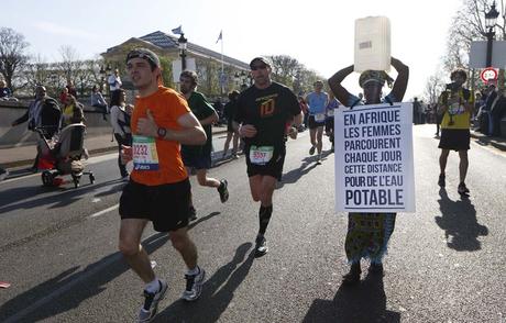 BUZZ Marathon de Paris – Message fort d’une Gambienne