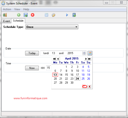 Automatiser des taches avec System Scheduler