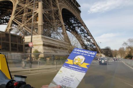 Paris visite guidée Canaricar Tour Eiffel