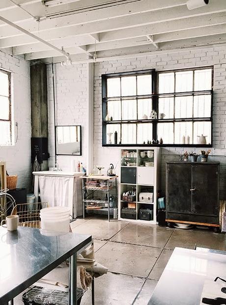 San Francisco / Le studio de la céramiste Rae Dunn / San Francisco / Le studio de la céramiste Rae Dunn /
