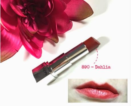 Revlon ultra HD lipstick 890 Dahlia