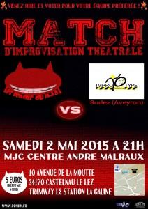 Match d’improvisation théâtrale : Démons du M.I.D.I vs Imprototypes DDMIDI_Aff_Match_Imprototypes_web