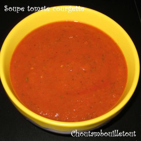 soupe tomate courgettes