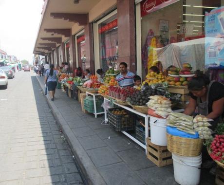 vendeurs de fruits