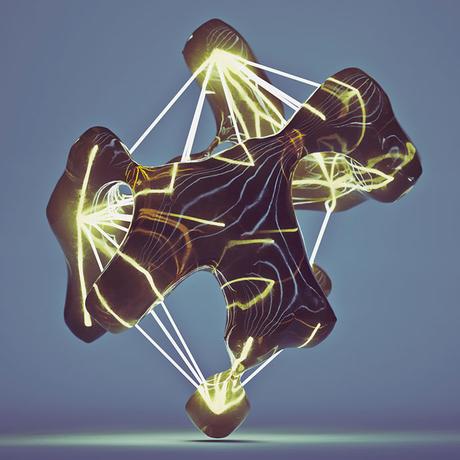 Abstractions 3D expérimentales par Joey Camacho Abstract 3D experiment by Joey Camacho