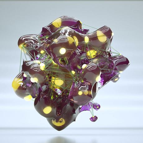 Abstractions 3D expérimentales par Joey Camacho Abstract 3D experiment by Joey Camacho