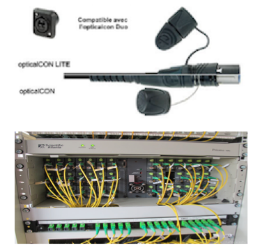 litebaie OpticalCON : la fibre optique par NEUTRIK