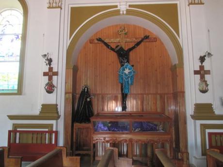 Christ dans l'église du Cerro de Guadalupe San Cristobal de las casas