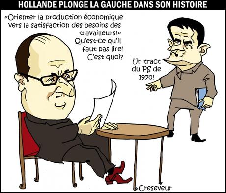 Hollande provoque le PC et ramène toute la gauche 40 ans en arrière!