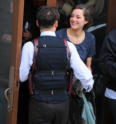 Exclusif : les premières photos de Marion Cotillard & Johnny Depp, sur le tournage de Public Enemies !!! Public Enemies