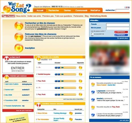 Watzatsong, tu as l'air, ils ont la chanson ! Watzatsong, tu as l'air, ils ont la chanson !