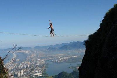 Slackline au Brésil: Merci Hugo!