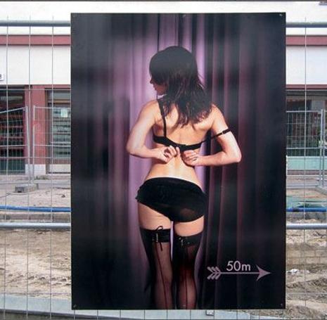 Publicité pour la lingerie Blush Publicité pour la lingerie Blush