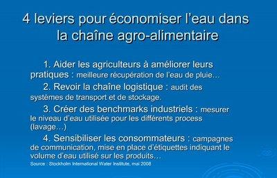 Après la crise alimentaire, la crise de l’eau ?