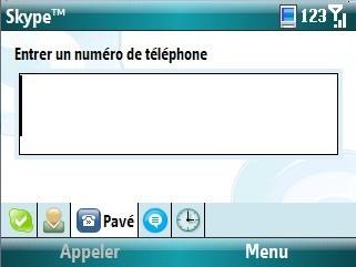 Comment gagner du temps avec un Smartphone ? – Partie 1 skype sur windows mobile