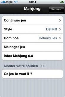 Mahjong Fr version 0.8