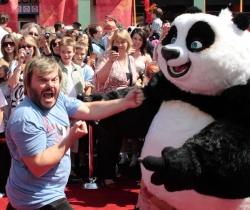 Jack Black et Kung Fu Panda