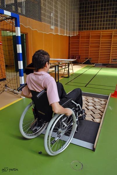 Parcours sensoriel de sensibilisation aux handicap