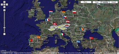 euro fan google map