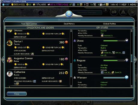 Civilization V, consolisation attaque! Civilization V, consolisation attaque!