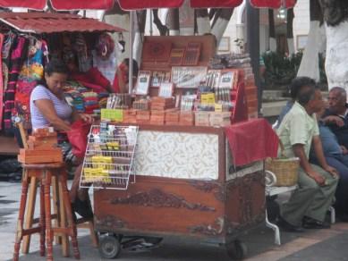 vendeuse de cigares sur le zocalo Veracruz
