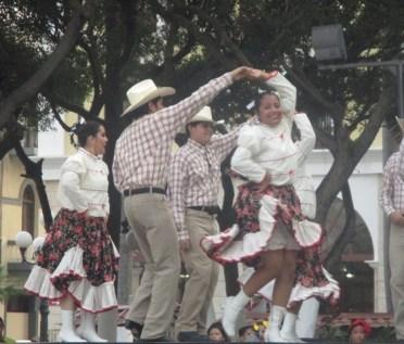 danseurs sur le zocalo Veracruz