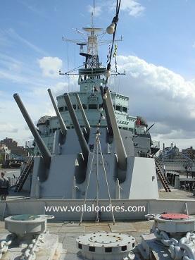 Les bons plans du weekend du 26 avril 2015 bateau de guerre Londres HMS Belfast