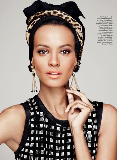 Yummy Girl : la Radieuse Liya Kebede, beauté africaine