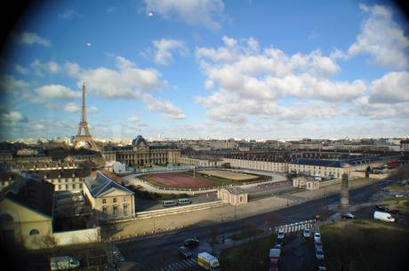 Vue sur Paris de l'Unesco