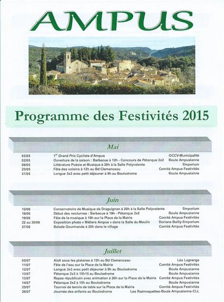 festivités 2015