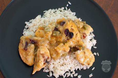 Poulet Korma aux Cranberries poulet korma