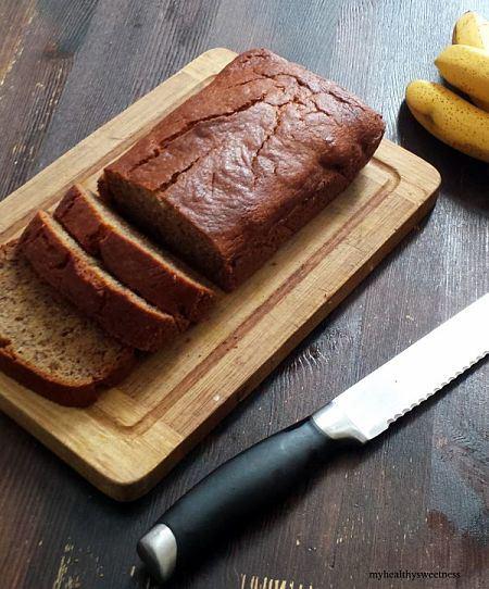 Merveilleux Banana bread { sans gluten,  sans lait, vegan possible }
