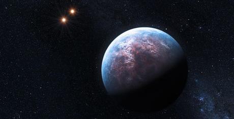 Gliese 667Cc, une exoplanète semblable à la Terre située à 22 années-lumières, dans la constellation Scorpion (Image : Observatoire européen austral).