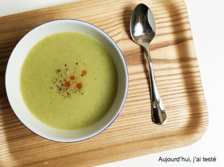 Aujourd’hui, j’ai testé –une soupe fenouil citron brocoli image