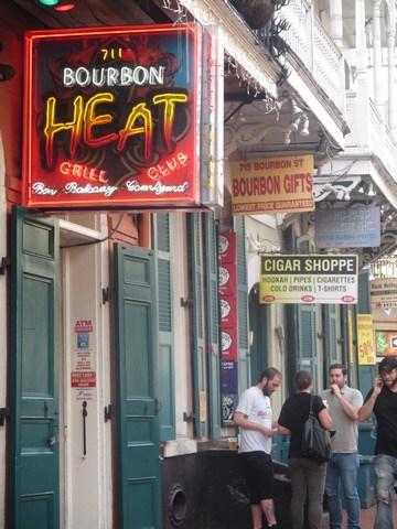Les bars de Bourbon Street