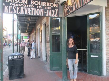 Devant la Maison Bourbon Nouvelle Orleans
