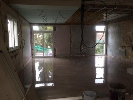 Second oeuvre : en cours ! sol